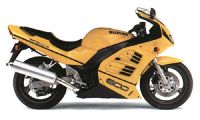 Suzuki RF 600R 1995 - Gelbe Version - Dekorset