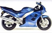 Suzuki RF 600R 1996 - Blau/Grüne Version - Dekorset