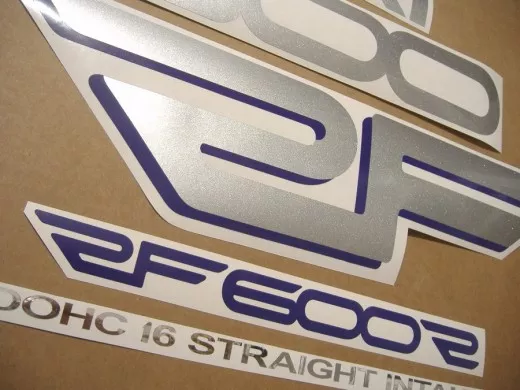 Suzuki RF 600R 1996 - Blau/Grüne Version - Dekorset