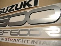 Suzuki RF 600R 1996 - Rote Version - Dekorset