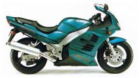 Suzuki RF 600R 1997 - Grüne Version - Dekorset