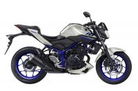 Yamaha MT-03 2016 - Weiß/Blaue Version - Dekorset