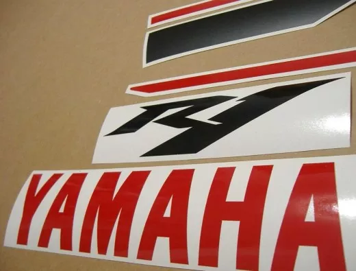 Yamaha YZF-R1 RN22 2014 - Weiße Version - Dekorset