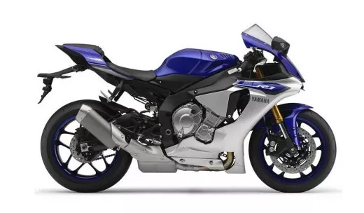 Yamaha YZF-R1 RN22 2015 - Blau/Silber Version - Dekorset