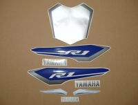 Yamaha YZF-R1 RN22 2015 - Blau/Silber Version - Dekorset