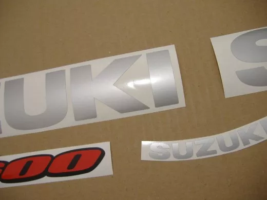 Suzuki GSX-R 600 2007 - Blau/Schwarze Version - Dekorset