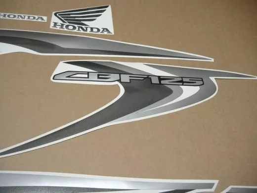 Honda CBF 125 2012 - Schwarze Version - Dekorset