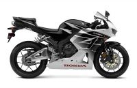 Honda CBR 600RR 2016 - White/Black Version - Decalset