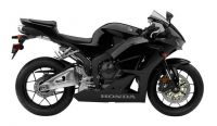 Honda CBR 600RR 2014 - Schwarze Version - Dekorset