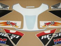 Honda RVT 1000R 2004 - Nicky Hayden Edition - Dekorset