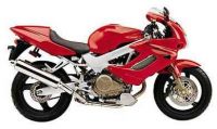 Honda VTR 1000F Superhawk 2001 - Rote Version - Dekorset