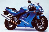 Kawasaki ZXR 750 1993 - Blue Version - Decalset