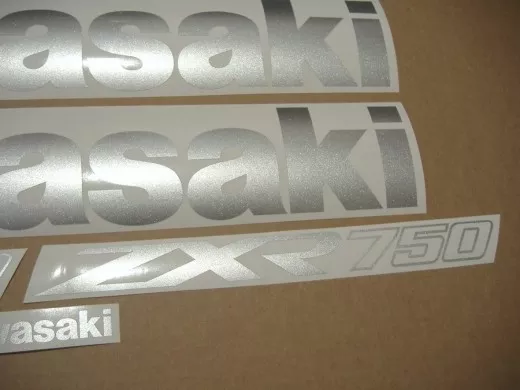 Kawasaki ZXR 750 1993 - Rote Version - Dekorset