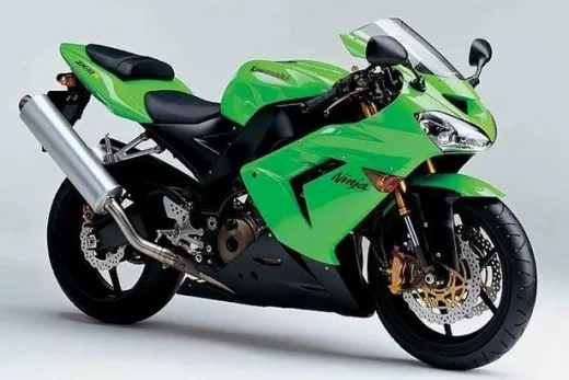 Kawasaki ZX-10R 2004 - Grüne Version - Dekorset