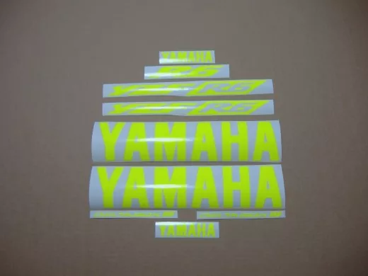 Yamaha YZF-R6 2003-2009 - Neon-Gelb - Custom-Dekorset