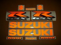 Suzuki GSX-R 1000 - Reflektierend Orange - Custom-Dekorset