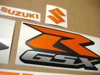 Suzuki GSX-R 1000 - Reflektierend Orange - Custom-Dekorset