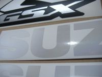 Suzuki GSX-R 750 - Reflective White - Custom-Decalset