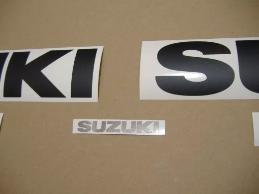 Suzuki GSX-R 600 2008 - Gelb/Silber Version - Dekorset