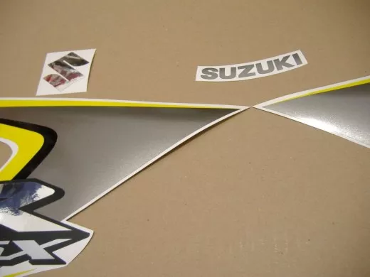 Suzuki GSX-R 600 2008 - Gelb/Silber Version - Dekorset