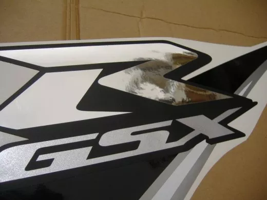 Suzuki GSX-R 600 2009 - Orange/Schwarze Version - Dekorset