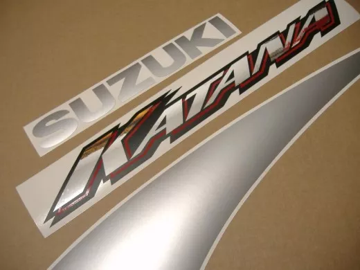 Suzuki GSX-F 600 Katana 2000 - Blaue US Version - Dekorset