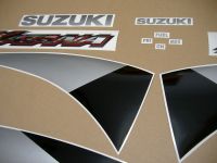 Suzuki GSX-F 600 Katana 2000 - Blaue US Version - Dekorset