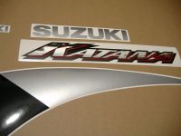 Suzuki GSX-F 600 Katana 2000 - Blaue US Version - Dekorset