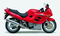 Suzuki GSX-F 600 Katana 2000 - Rote EU Version - Dekorset