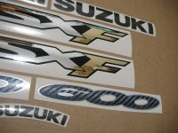 Suzuki GSX-F 600 Katana 2000 - Rote EU Version - Dekorset