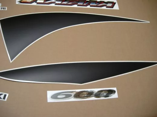 Suzuki GSX-F 600 Katana 2001 - Gelbe US Version - Dekorset