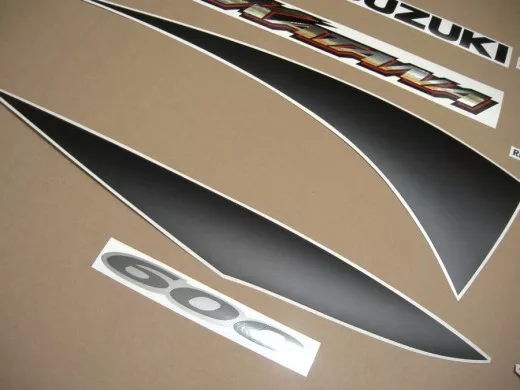 Suzuki GSX-F 600 Katana 2001 - Gelbe US Version - Dekorset