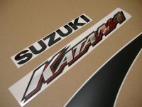 Suzuki GSX-F 600 Katana 2001 - Gelbe US Version - Dekorset