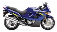 Suzuki GSX-F 600 Katana 2002 - Blue US Version - Decalset