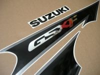 Suzuki GSX-F 600 Katana 2003 - Gelb/Schwarze EU Version - Dekorset