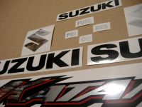 Suzuki GSX-F 750 Katana 2001 - Silber US Version - Dekorset