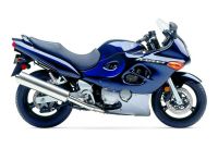 Suzuki GSX-F 750 Katana 2005 - Blaue US Version - Dekorset