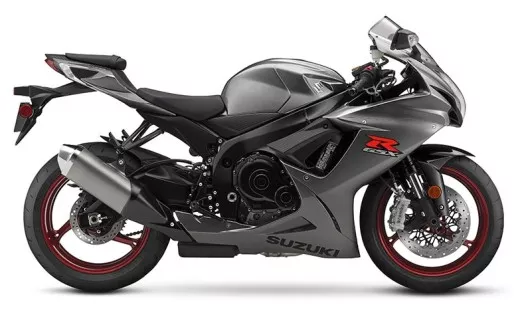 Suzuki GSX-R 600 2018 - Titangrau Version - Dekorset