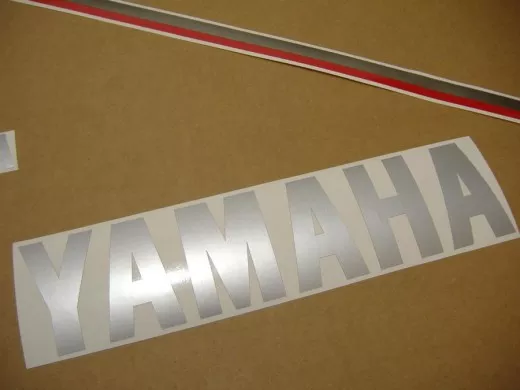 Yamaha FZR 600 1989 - Schwarz/Grau Version - Dekorset