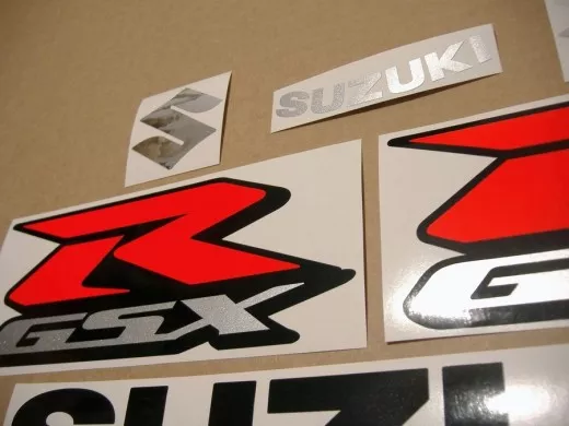 Suzuki GSX-R 750 2014 - Weiß/Blaue Version - Dekorset