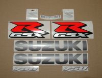 Suzuki GSX-R 750 2016 - Schwarze Version - Dekorset