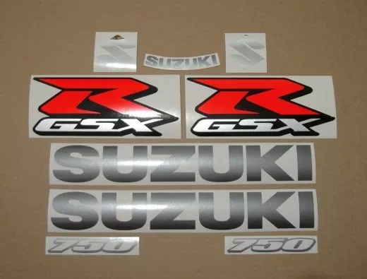 Suzuki GSX-R 750 2016 - Schwarze Version - Dekorset