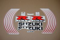 Suzuki GSX-R 1000 2015 - Rot/Schwarze Version - Dekorset