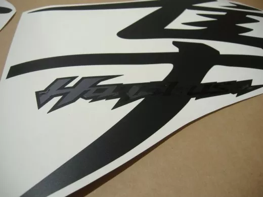 Suzuki Hayabusa 2008-2019 - Mattschwarz - Custom-Dekorset