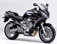 Yamaha FZ6 Fazer 2004 - Black Version - Decalset