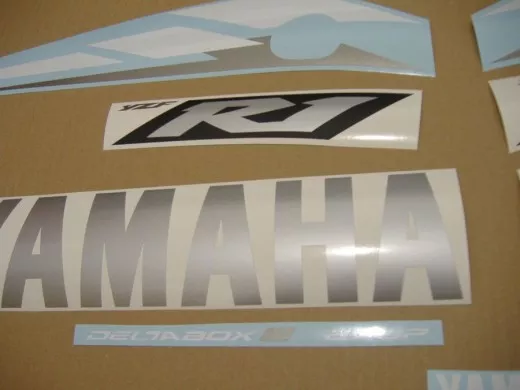 Yamaha YZF-R1 RN09 2003 - Blaue Version - Dekorset