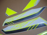 Yamaha YZF-R1 2011-2014 - Neon-Gelb - Custom-Dekorset