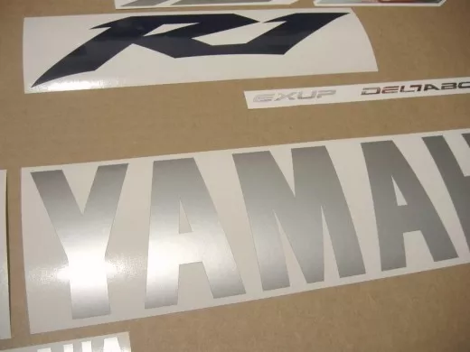 Yamaha YZF-R1 RN09 2002 - Blau/Schwarze Version - Dekorset