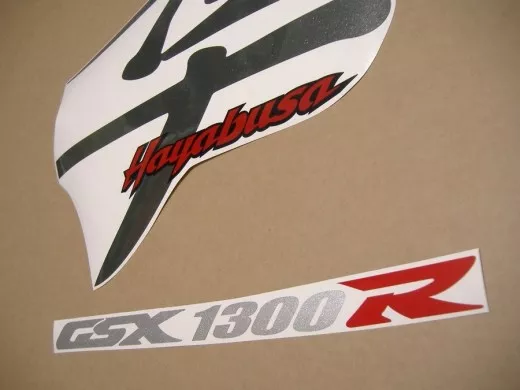 Suzuki Hayabusa 1999 - Schwarz/Graue Version - Dekorset