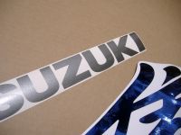 Suzuki Hayabusa 2000 - Blau/Silber Version - Dekorset